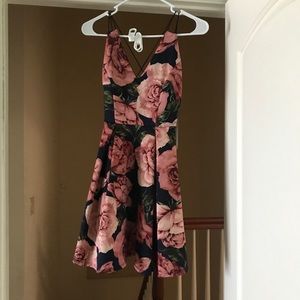 Floral skater dress